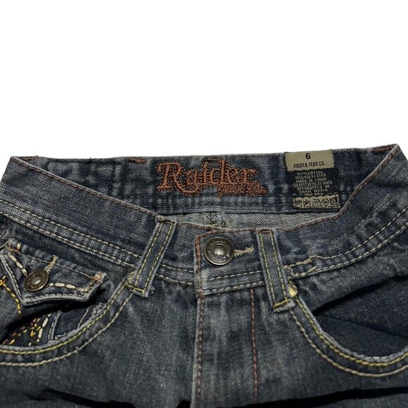 Y2k Ranger Embroidered Jeans - Picture 4 of 4
